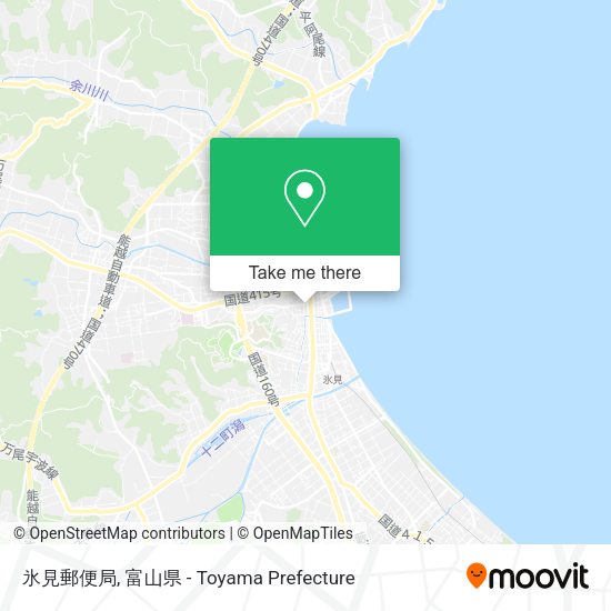 氷見郵便局 map