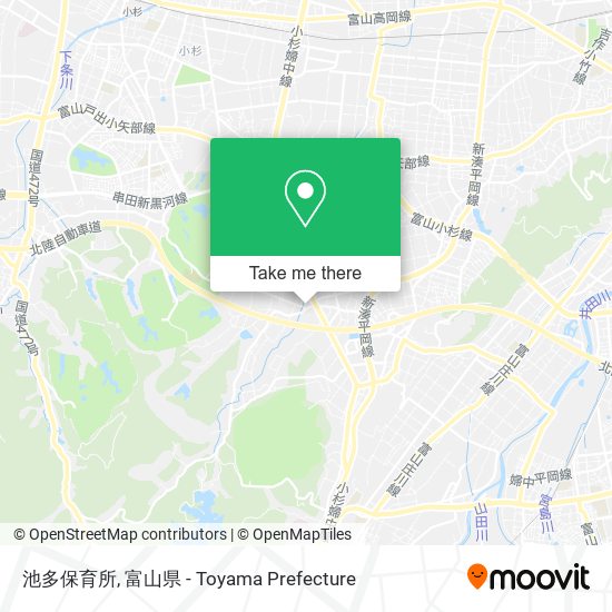 池多保育所 map