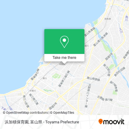 浜加積保育園 map