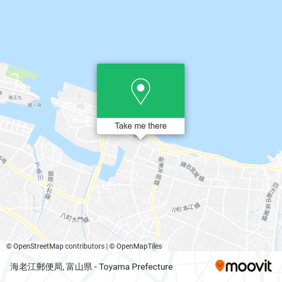 海老江郵便局 map
