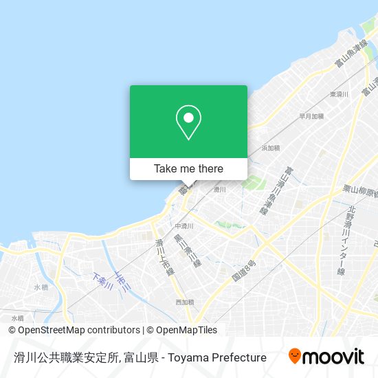滑川公共職業安定所 map