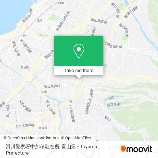 滑川警察署中加積駐在所 map