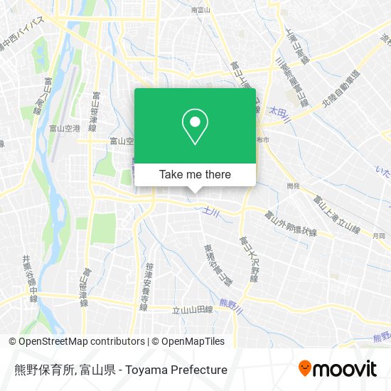 熊野保育所 map