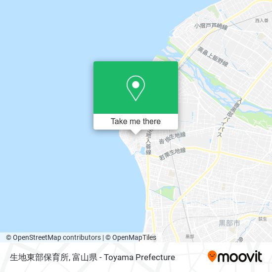 生地東部保育所 map