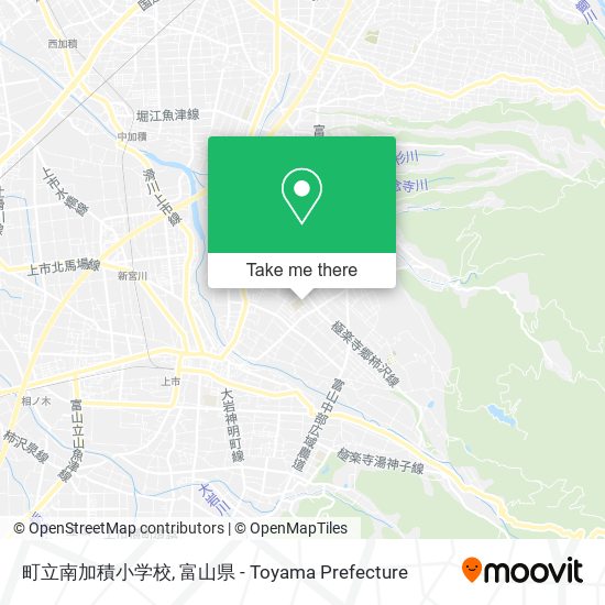 町立南加積小学校 map