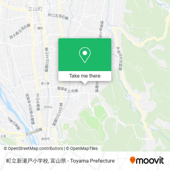 町立新瀬戸小学校 map