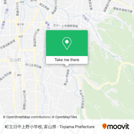 町立日中上野小学校 map