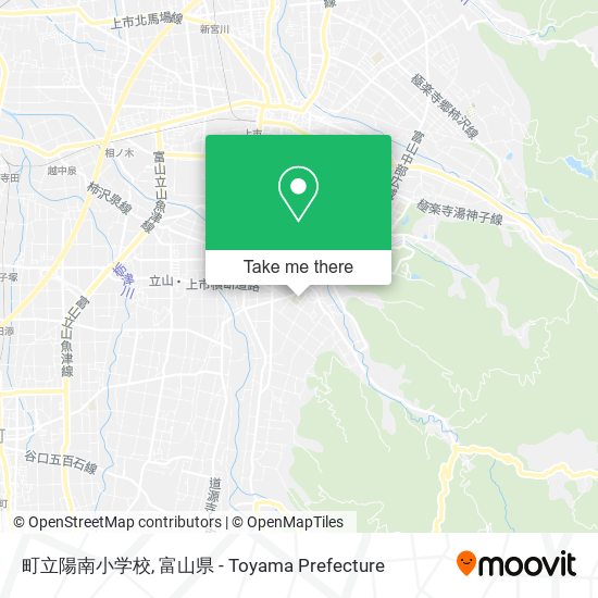 町立陽南小学校 map