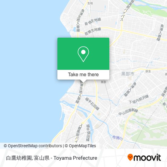 白鷹幼稚園 map