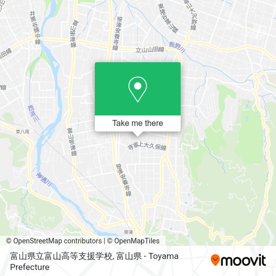富山県立富山高等支援学校 map