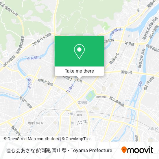 睦心会あさなぎ病院 map