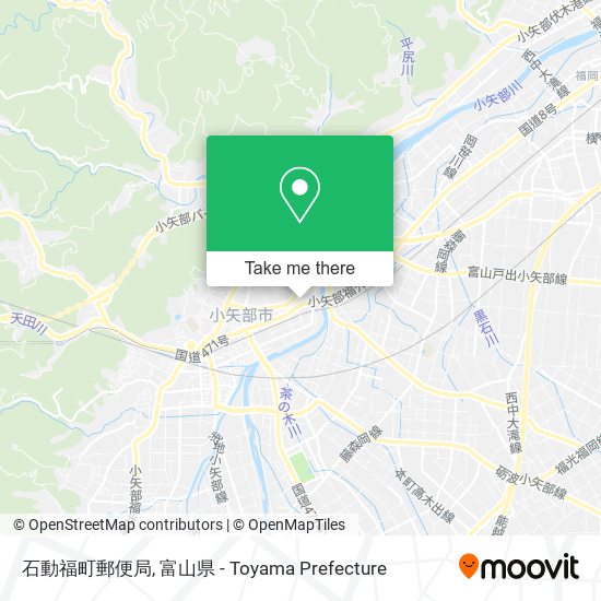 石動福町郵便局 map