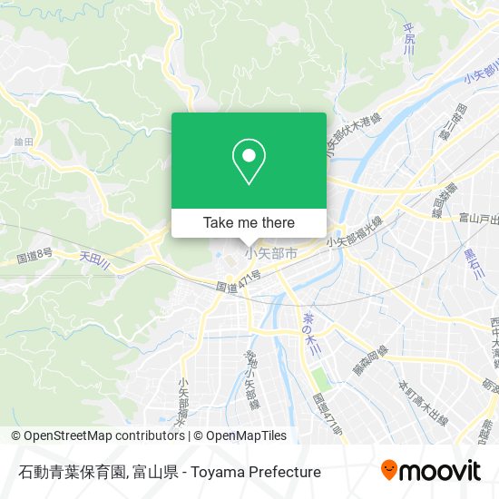 石動青葉保育園 map