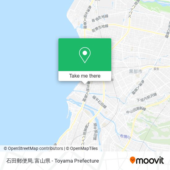 石田郵便局 map