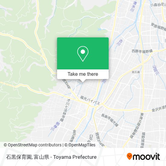石黒保育園 map