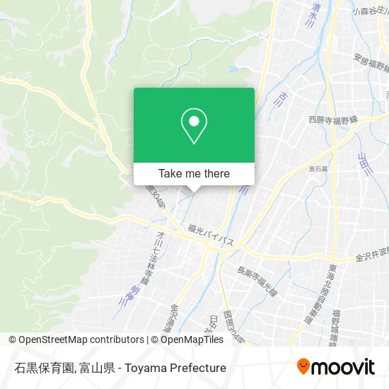 石黒保育園 map