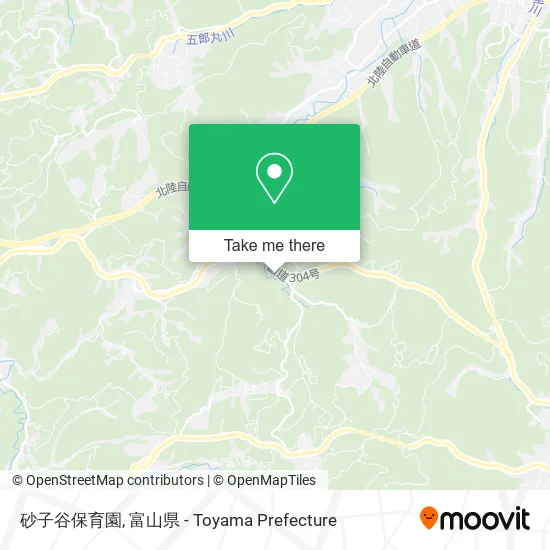 砂子谷保育園 map