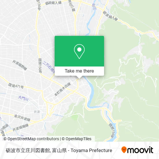 砺波市立庄川図書館 map