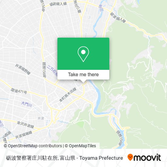 砺波警察署庄川駐在所 map