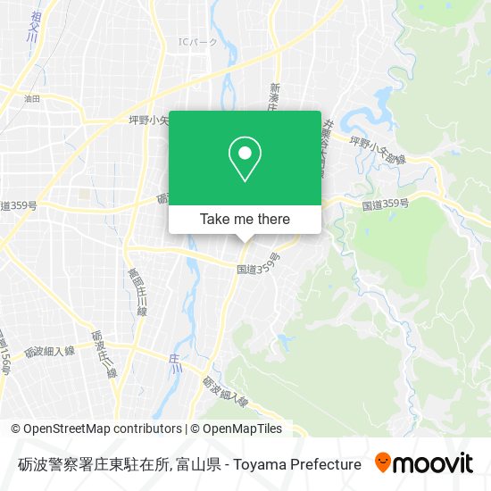 砺波警察署庄東駐在所 map