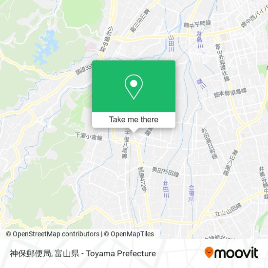 神保郵便局 map
