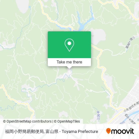 福岡小野簡易郵便局 map