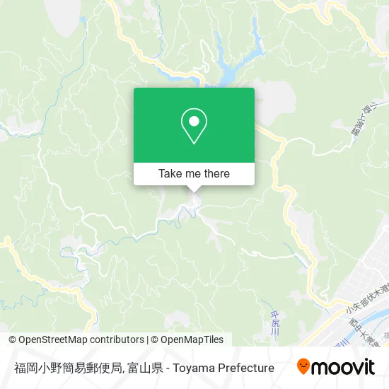 福岡小野簡易郵便局 map