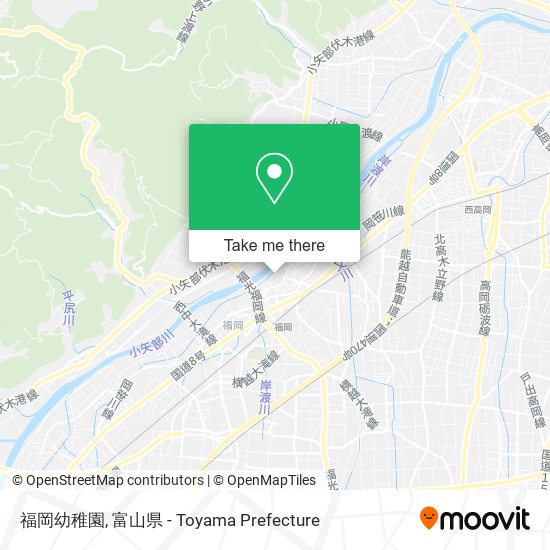 福岡幼稚園 map