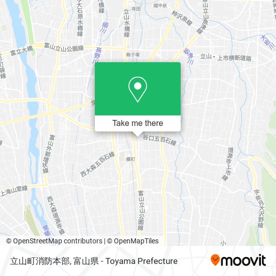立山町消防本部 map