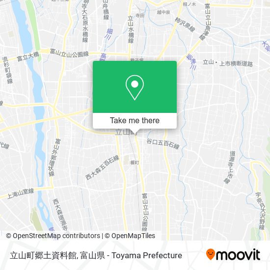 立山町郷土資料館 map