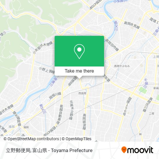立野郵便局 map