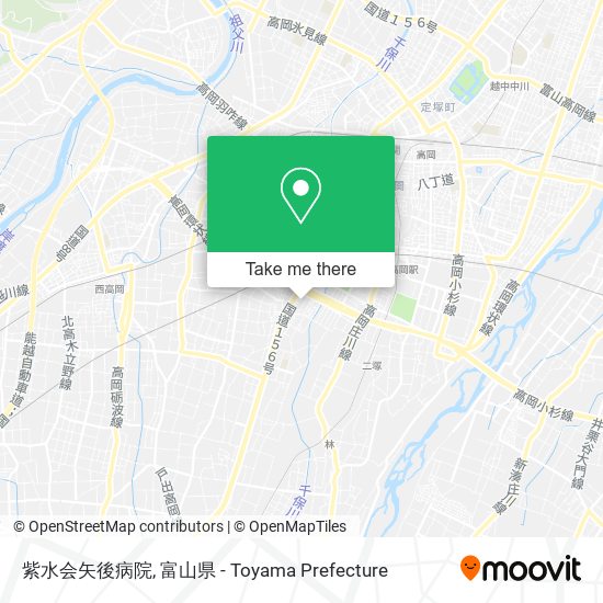 紫水会矢後病院 map