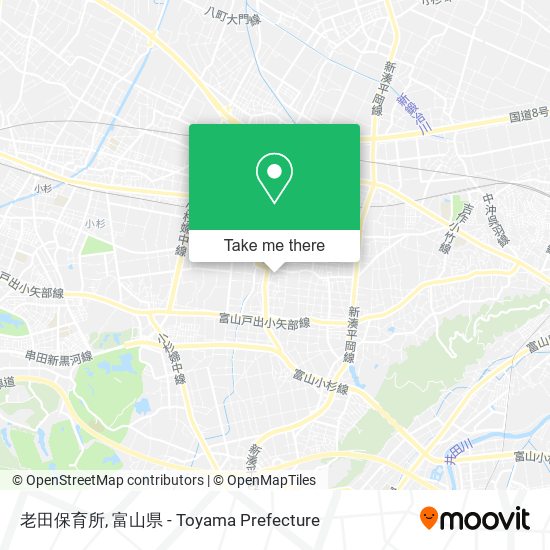 老田保育所 map