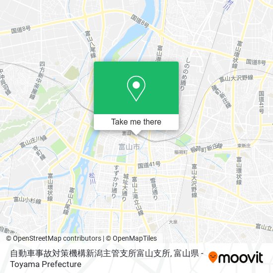 自動車事故対策機構新潟主管支所富山支所 map