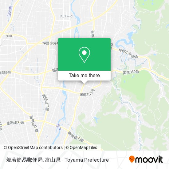 般若簡易郵便局 map