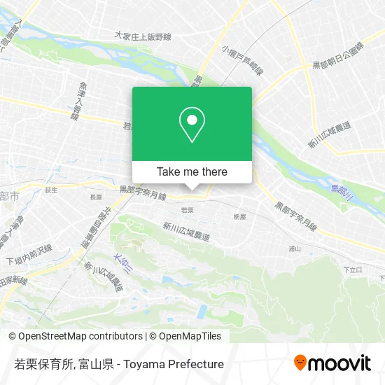 若栗保育所 map