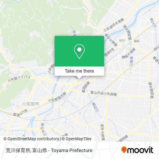 荒川保育所 map