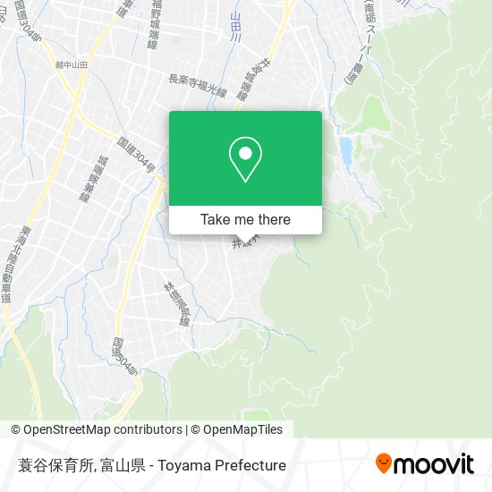 蓑谷保育所 map