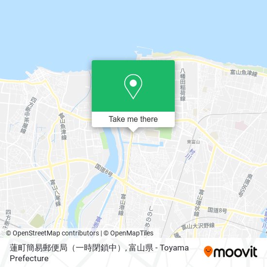 蓮町簡易郵便局（一時閉鎖中） map