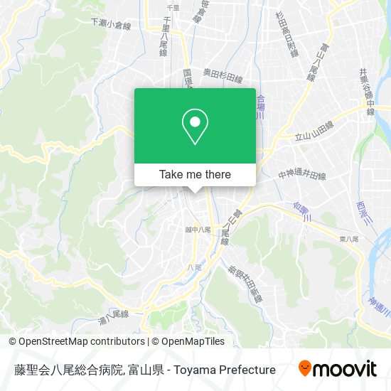 藤聖会八尾総合病院 map