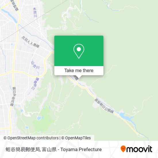 蛭谷簡易郵便局 map