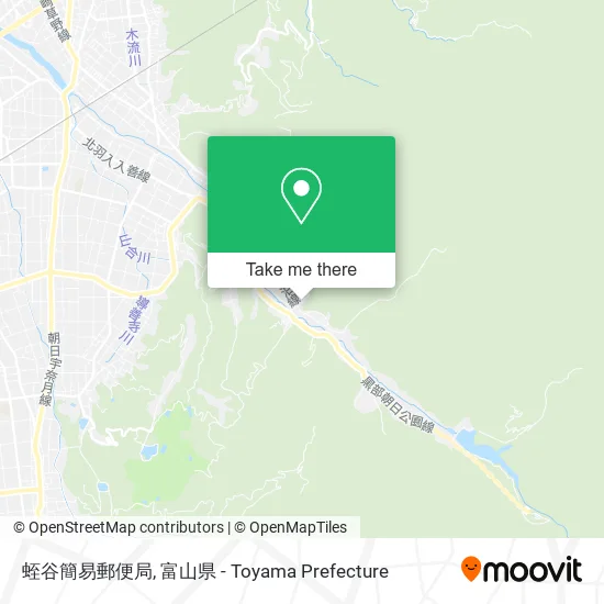 蛭谷簡易郵便局 map