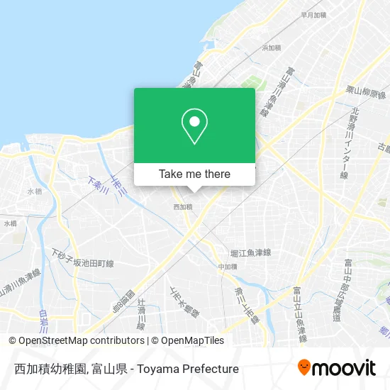 西加積幼稚園 map