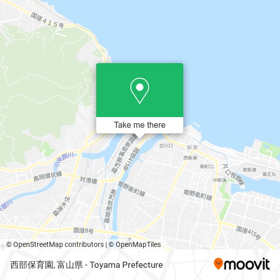 西部保育園 map