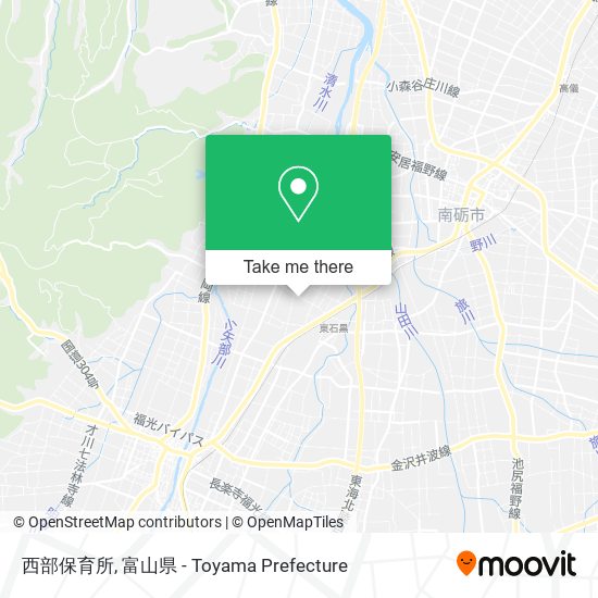 西部保育所 map