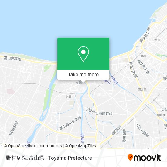 野村病院 map