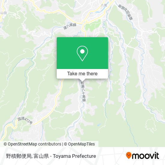 野積郵便局 map