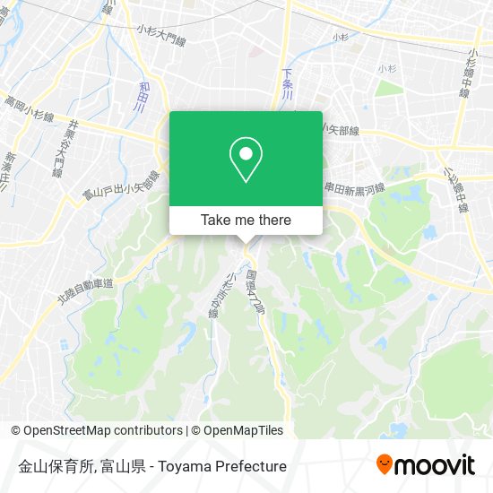 金山保育所 map