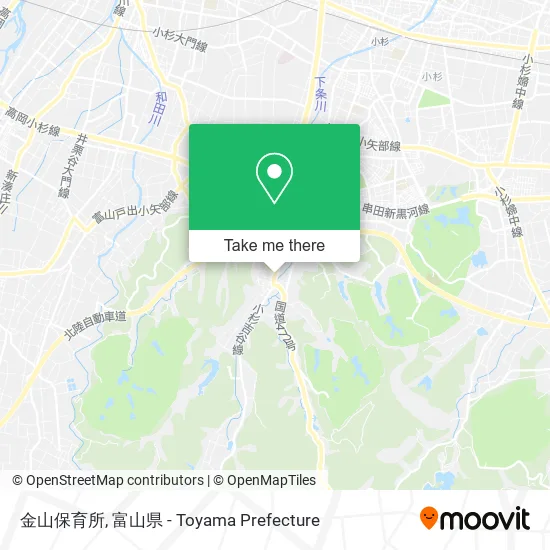 金山保育所 map