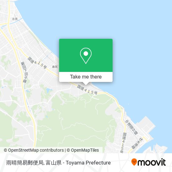 雨晴簡易郵便局 map